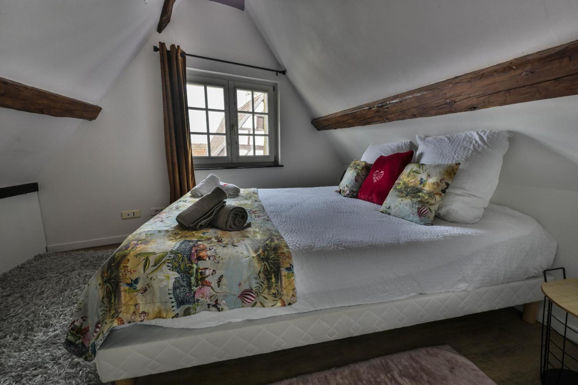 I-Love-Colmar - Le 8 De Coeur - Garage Gratuit ภายนอก รูปภาพ